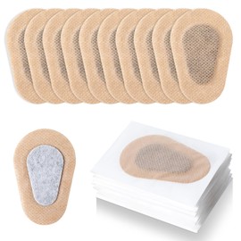 Gjinxi 40pcs Adhesive Eye Patches for Adults/Kids, Breathable Adhesive Eye Patch Pads Stickers, Disposable Eye Patch Pad for Amblyopia, Easy Peeling Latex Free Eyecare Bandages Fatigue (3 x 2 inch)