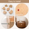 EUIEUT 12 PCS Animal Drawer Knobs Wooden Cabinet Knobs with