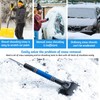 LTHERMELK 2-In-1 Ice Scraper And De-Icer For Car Windscreen With