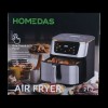 HOMEDAS Air Fryer, 5QT Fryer W Visual Window, Multifunctiona