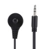 Walkie Talkie Earpiece,Mini Stereo 2.5mm Plug Transparent Air Tube Two-Way
