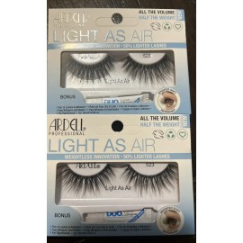 ARDELL LASHES LIGHT AS AIR  -523  2pack