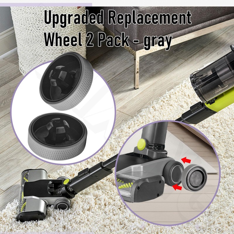 Upgraded Replacement Wheel Fits for Ryobi PCL720K PBLSV716K Cordless Stick
