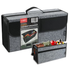 Autoxbert Car Trunk Organizer Bag with Secure Fastening Flip Cover Suitable for  Any car