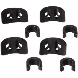 Point Cable Guide Set of 4 Aluminium 4.5-6.0 mm black Size:∅ 4,5-6,0 mm