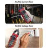 Digital Clamp Meter, Multimeter TRMS 6000 Counts Amp Volt Meter
