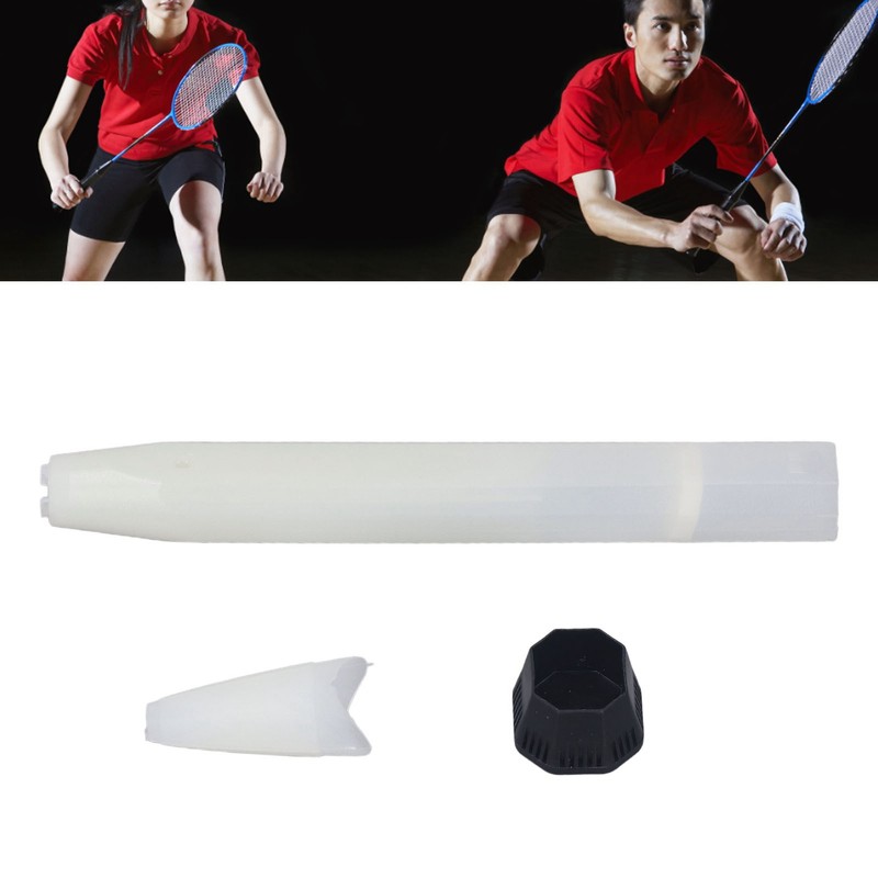 Removable Badminton Bat Handle Nylon Fiber Racket Floating Shockproof Grip