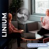 Linium Ventilador Aire 3en1 Industrial Metal Premium Paquete De 2