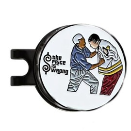 Thcbme Golf Ball Marker with Magnetic Hat Clip,Golf Ball Marker Hat Clip, Golf Accessories for Men, Golf Ball Stamp, Funny Golf Gifts, Gifts Golfing Accessories (25-A)