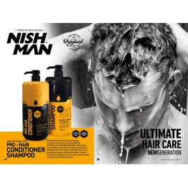Nishman Pro Salt&Paraben Free with Keration Complex Shampoo 1250ML