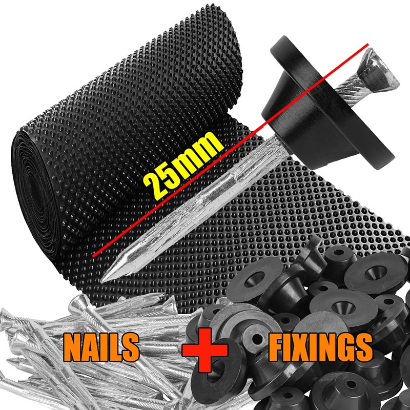 Pack of 100 – Mounting Buttons with Nail 25 mm