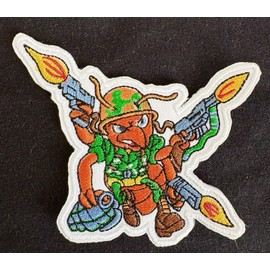 ARMY ANTS embroidered figure Patch muscle Men action logo bug Emblem monster