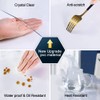 Clear PVC Desk Protector Plastic Crystal Tabletop Topper Thick Small