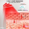 Red Light Lamp for Body,180LEDs Infrared Light Lamp 3-in-1 Chip