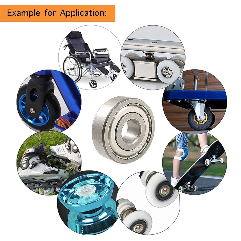 WAF 6200Z 10mm x 30mm x 9mm Deep Groove Sealed