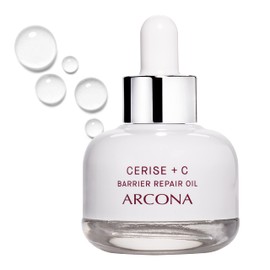 ARCONA Cerise + C - Squalane + Vitamin C Rose Oil with Coconut and Cherry. Vitamin C Oil for Barrier Protection, Brighten, Moisturize, Firm, & Reveal Glowy Skin.5 oz, Made In The USA