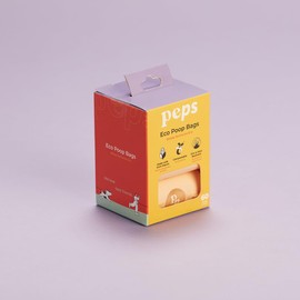 Peps Dog Poop Bags Plant Based Starch Sanitary Bag (60 units)