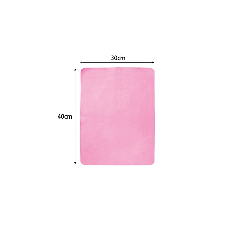 Body Sponge Cloth (Fine Double-sided Texture), 5 Pieces, Pink [Body