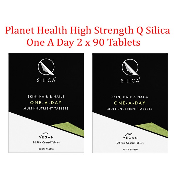 Planet Health High Strength Q Silica One A Day 180 tablets ( 6 months supply )