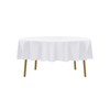 60 inch Round Tablecloth Washable Polyester Table Cloth Decorative Table