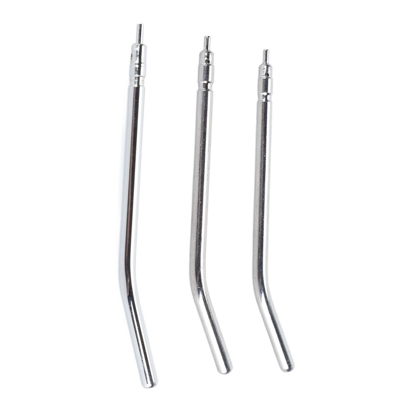 10pcs Oral Care Air Water Syringe Tips Debris Removal Stainless