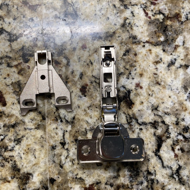 Probrico Full Overlay Soft Opening Clip On Face Frame Mounting