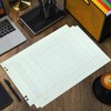 Skyygemm 100 Pcs 30 Columns Accounting Ledger Book Columnar Pad