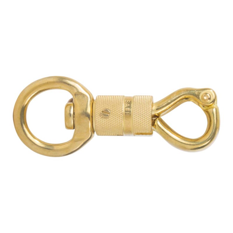 AOWESM Solid Brass Panic Snap 1-1/8 Inch X 4-1/4 Inch