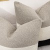Decorative Textured Boucle Pillow Covers 20 x 20 Inch Neutral