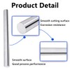 Feelers Aluminum Round Rod 1/8"(3mm) Diameter 6061 Aluminum Solid Stick
