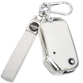 0BT59 for KIA Key Fob Cover Key Chain 3-Button Protector Case Accessories Fit for 2021 2022 2023 2024 2025 Seltos Sorento Sportage NIRO FlipKey