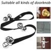 e-Times Bells for Dogs to Ring to Go Outside,Adjustable Door