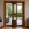 Adjustable Height Aluminum Alloy Pet Door 75 7/8 80 11/16