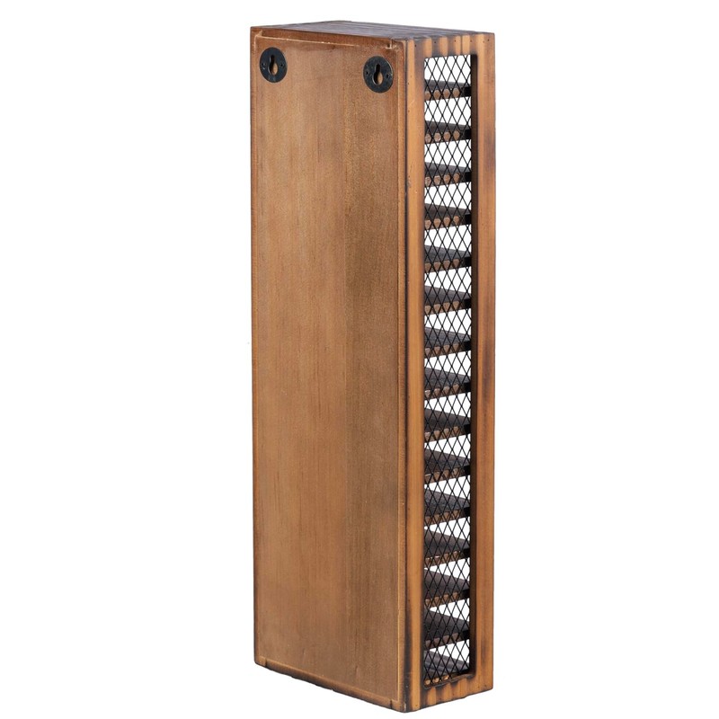 FARM IN Cassette Tape Storage, Farmhouse Style Cassette Rack Tower,