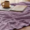 Bedsure Fleece Blankets Twin Size Fog Purple - 300GSM Lightweight