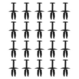 ECSiNG Pack of 20 Car Slam Panel Clips Front Grille Clips Replacement Part N91158501 Internal Trims Clips Compatible with VW Transporter T5 T6(Some)