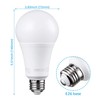 TORCHSTAR Dimmable A21 LED Light Bulbs, CRI 80, Super Bright