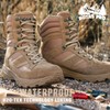 BOTAS PRO Waterproof Tactical Boots Men, 8 Inch Breathable Outdoor