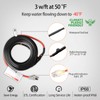 TOPDURE Intelligent Pipe Heat Cable for Pipe Freeze Protection, Self-Regulating