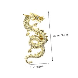 TOVINANNA Nail Charms Set of 10 Dragon Nail Gems for Women DIY Manicure Decorations for Festive