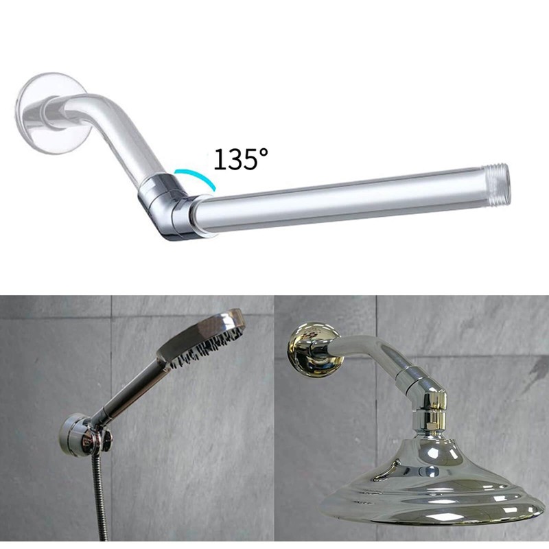 Shower Head Shower Elbow 135° Swivel G1/2in Shower Elbow for