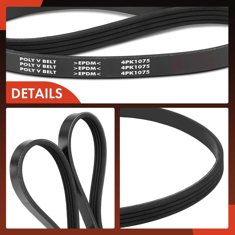 A-Premium Engine Serpentine Drive Belt Compatible with Suzuki Grand Vitara