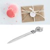 YOUTHINK Elegant Letter Opener, Retro Design, Zinc Alloy, Compact Envelope