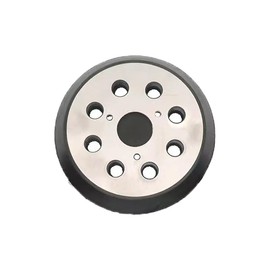 1 Pcs 5" 8 Hole Replacement Sander Pad Hook and Loop Orbital Sander Replacement Pad Backing Pad Round Hook and Loop Backing Pad for Buffing Random Orbital Sander Pads, Type A