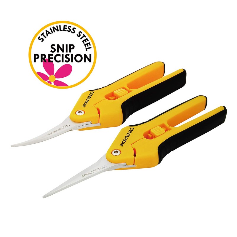 Centurion 201 Hand Pruner Shears, 2-Piece Set, 6½" Straight &