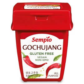 Gochujang sin gluten Sempio – Sabor icónico coreano con etiqueta limpia, 250 Gr Pasta coreana de chile rojo picante, condimento fermentado tradicional para tteokbokki, bibimbap, dips y marinadas