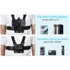 Weskjer Handy Brusthalterung, Running Phone Holder Vest Phonemholder for Ski