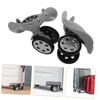 WHAMVOX 2 Pairs Silent Swivel Luggage Wheels, Universal Fit, 360-Degree