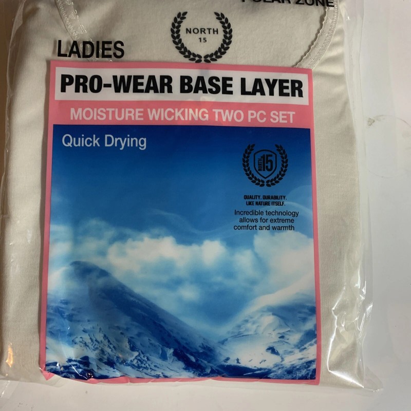 North 15 Ladies Pro Wear Base Layer Two PC Set