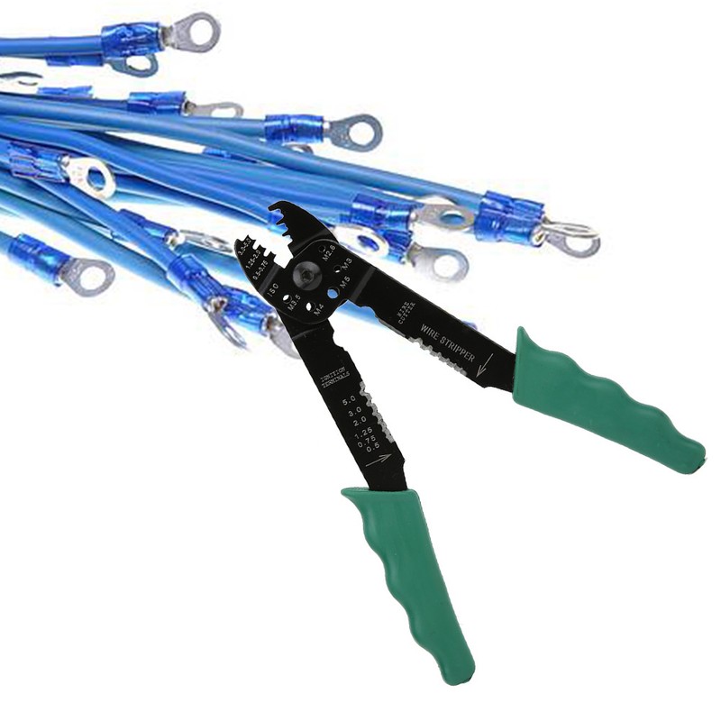WS2203 Wire Service Pliers Electrician Wire Crimping Stripping Alloy Steel